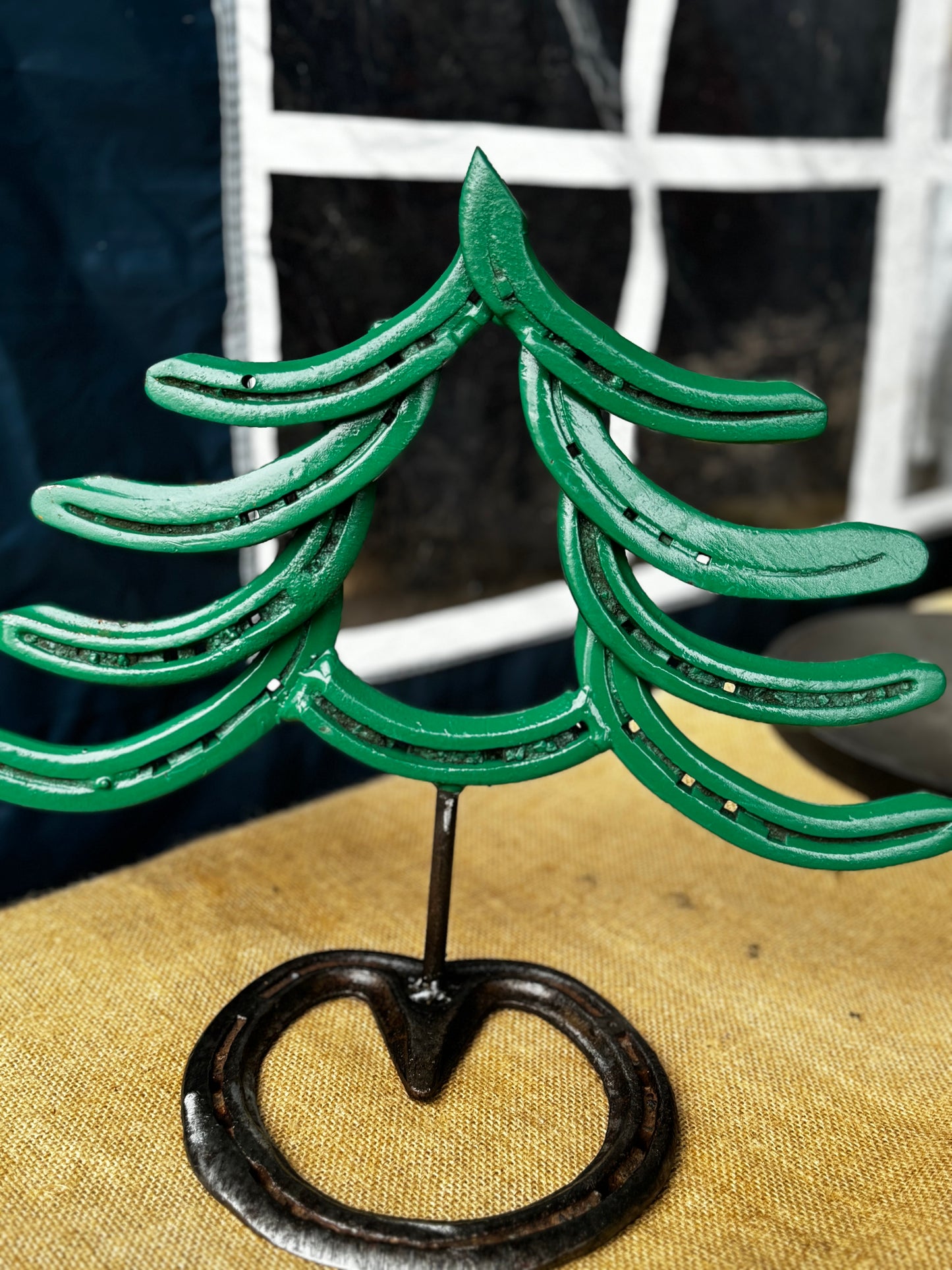 Horse Shoe Christmas Tree