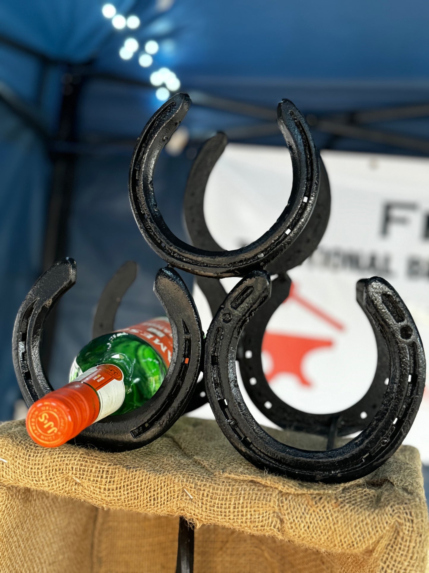 Horseshoe Wine rack