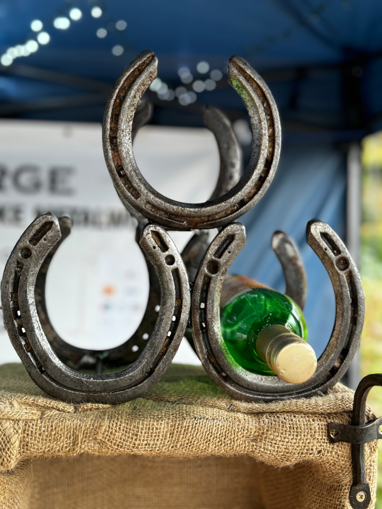 Horseshoe Wine rack