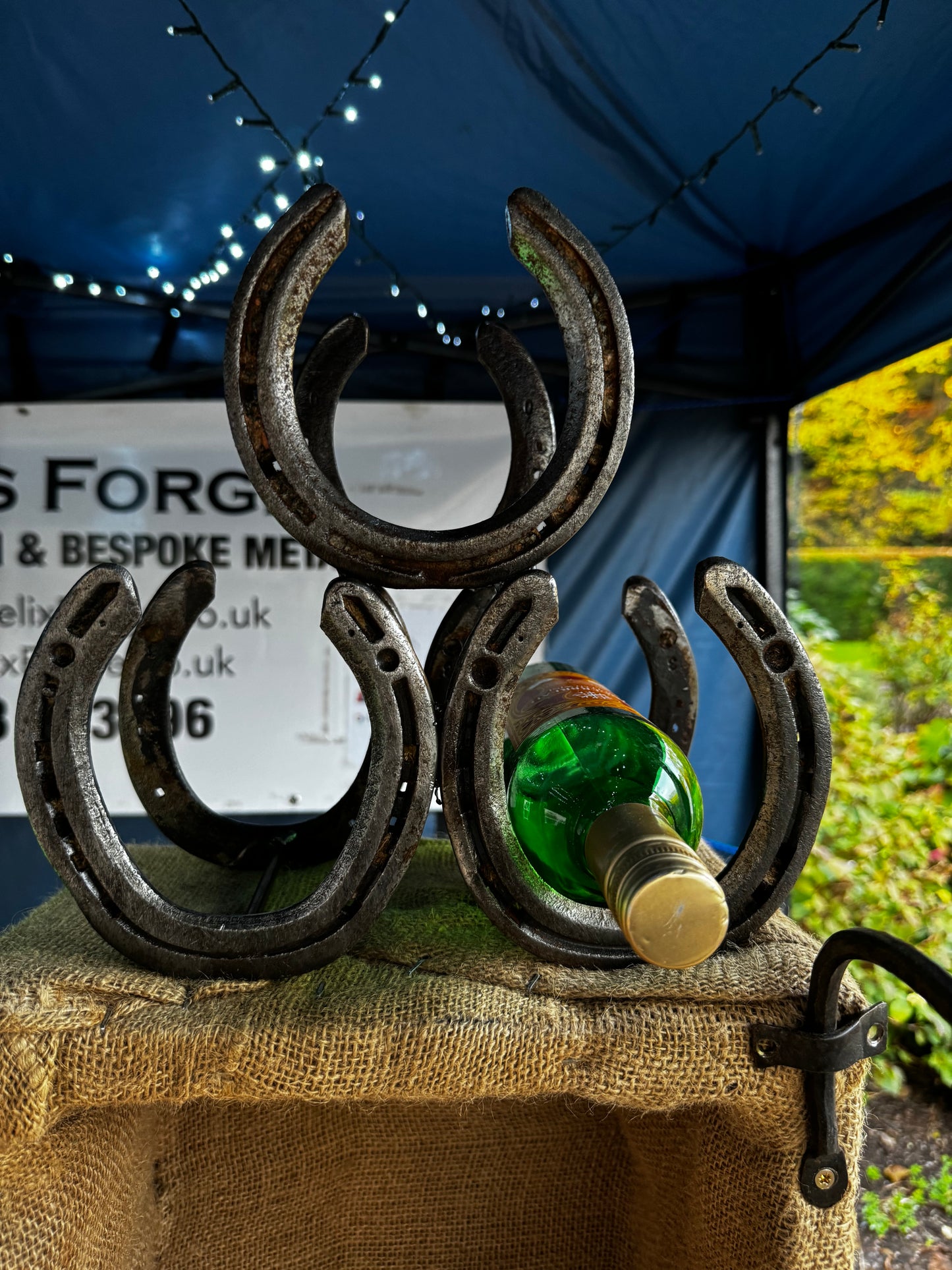 Horseshoe Wine rack