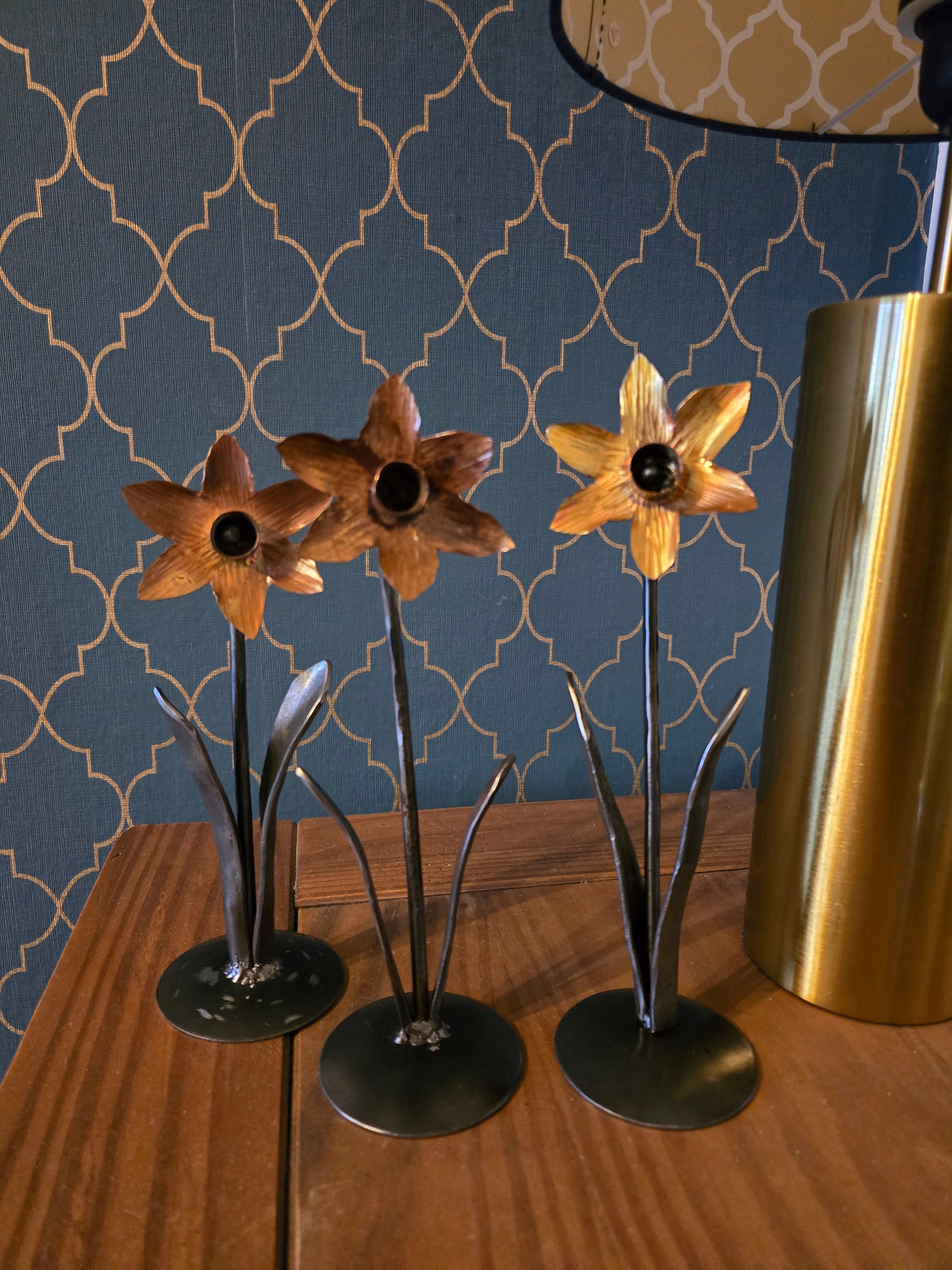 Handmade Copper Dafodil