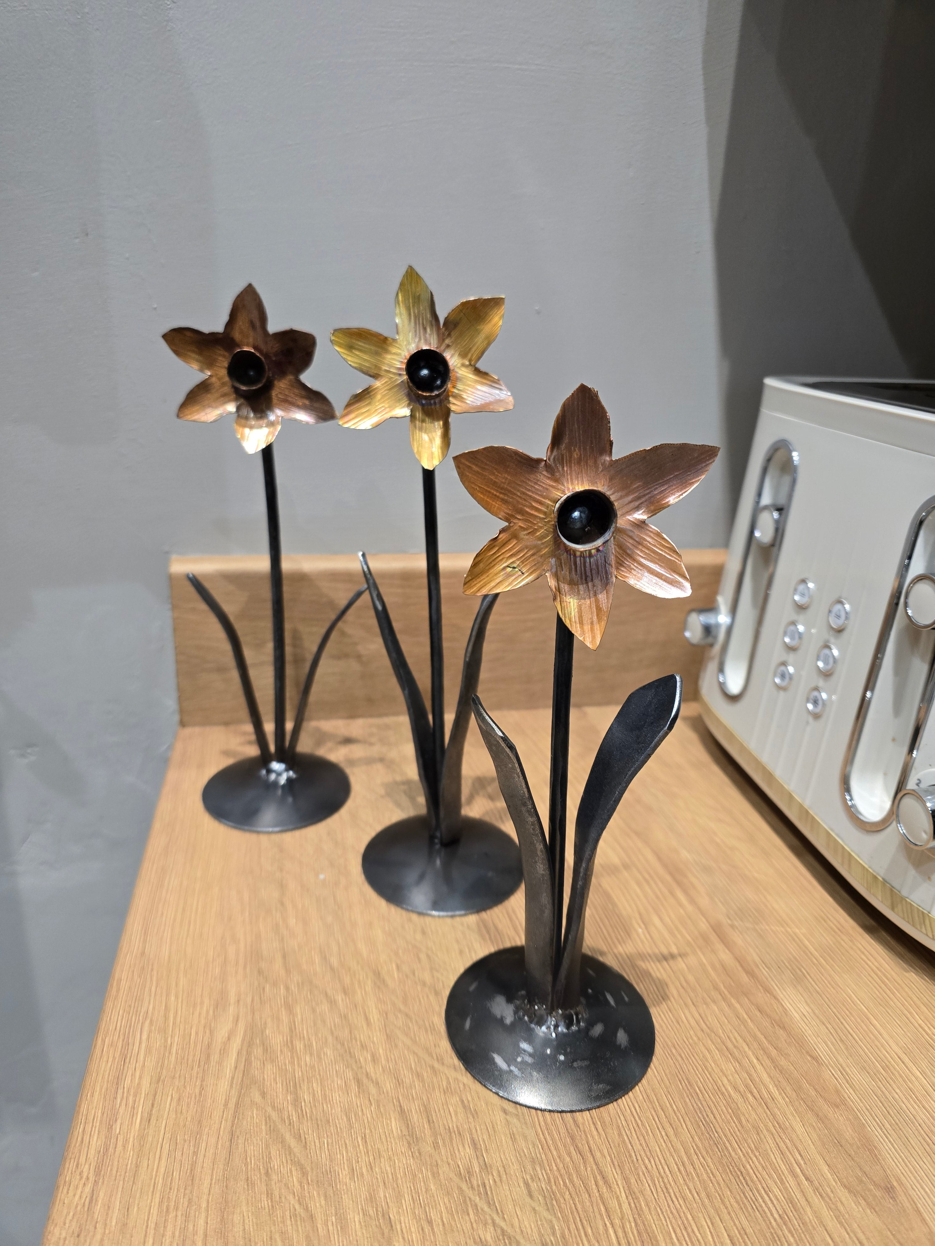 Handmade Copper Dafodil