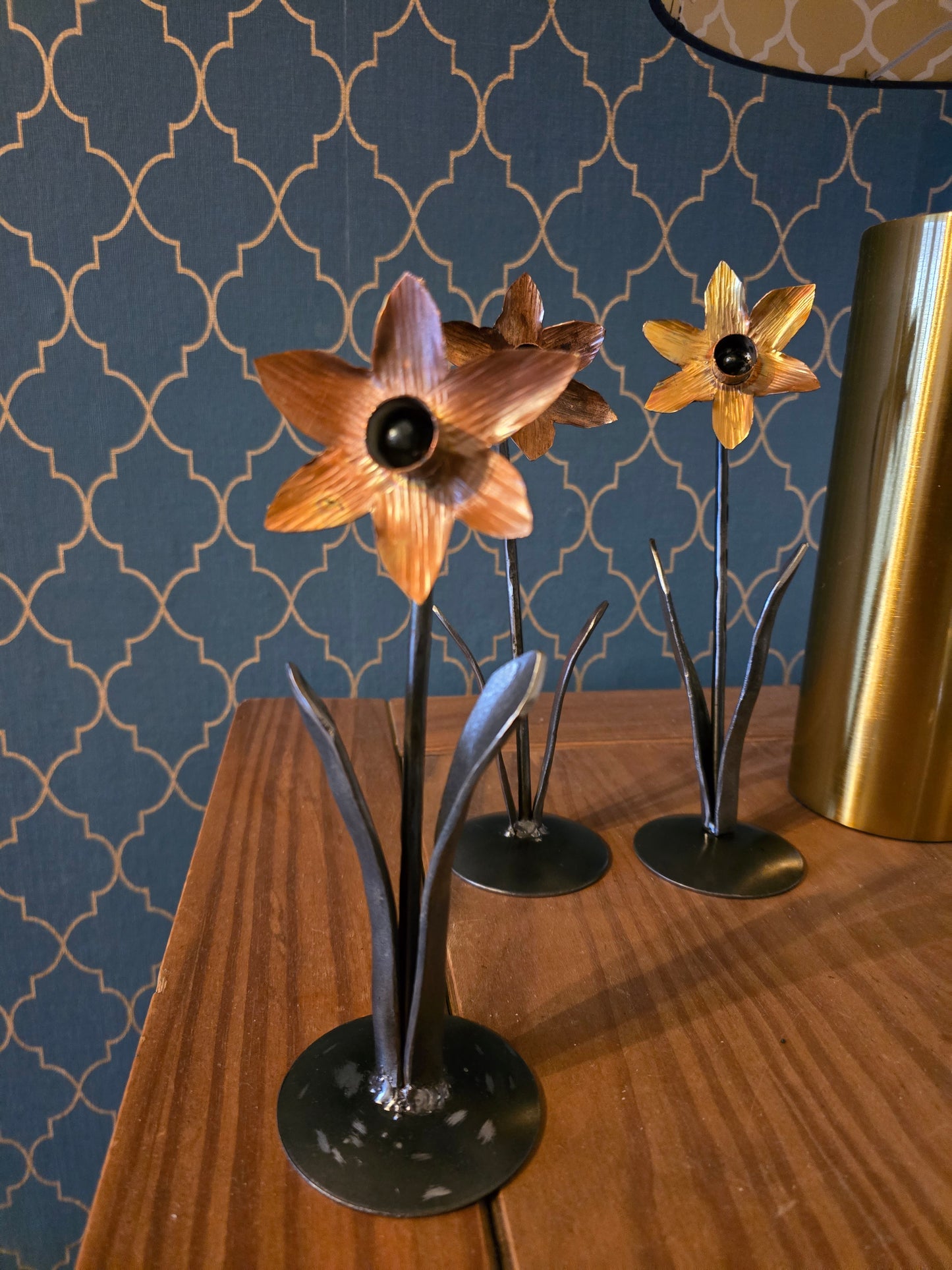 Handmade Copper Dafodil