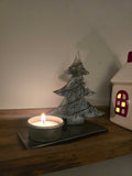 Christmas Tree candle holder.